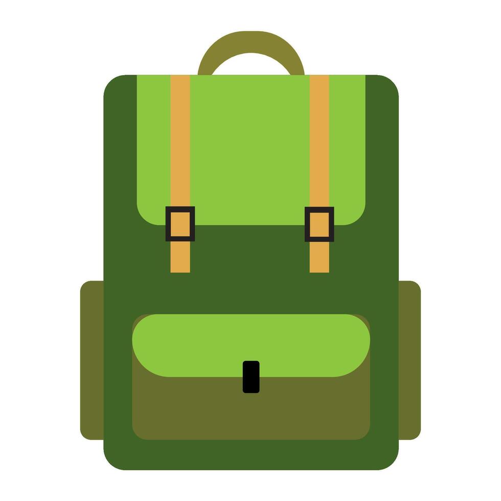 backpack icon illustration design template vector