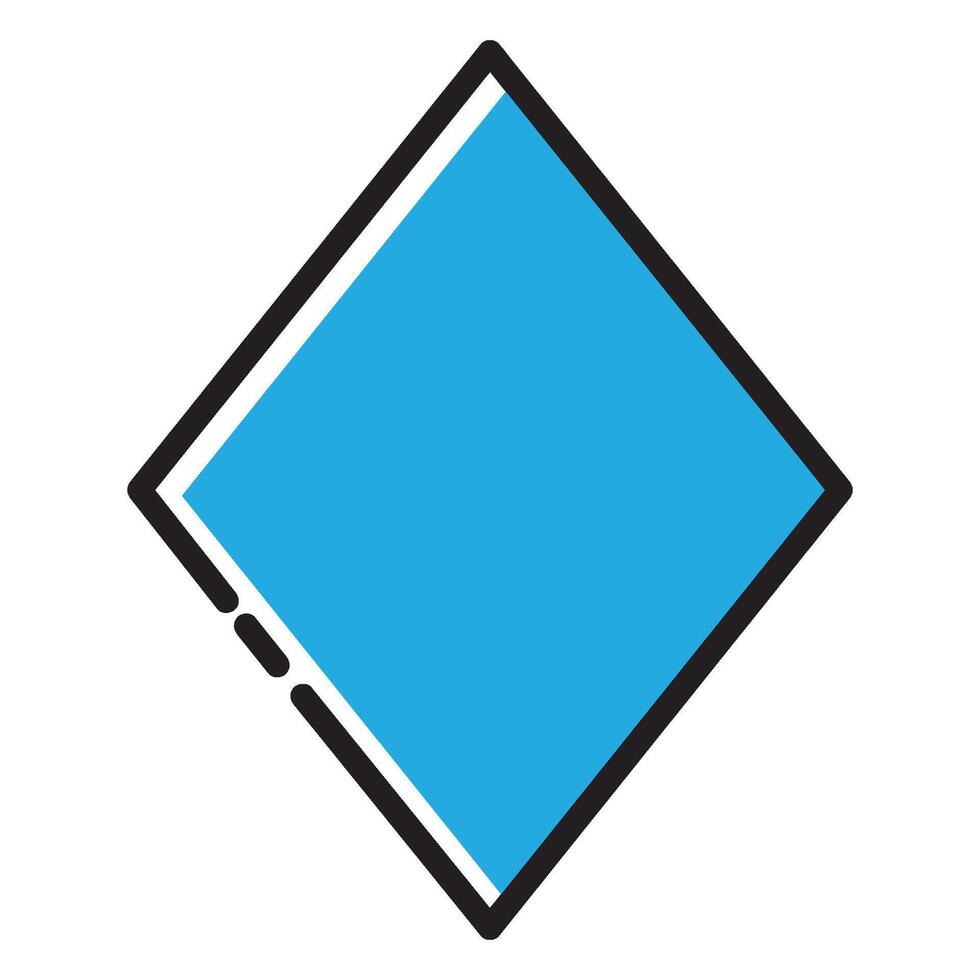 rhombus icon illustration design template vector