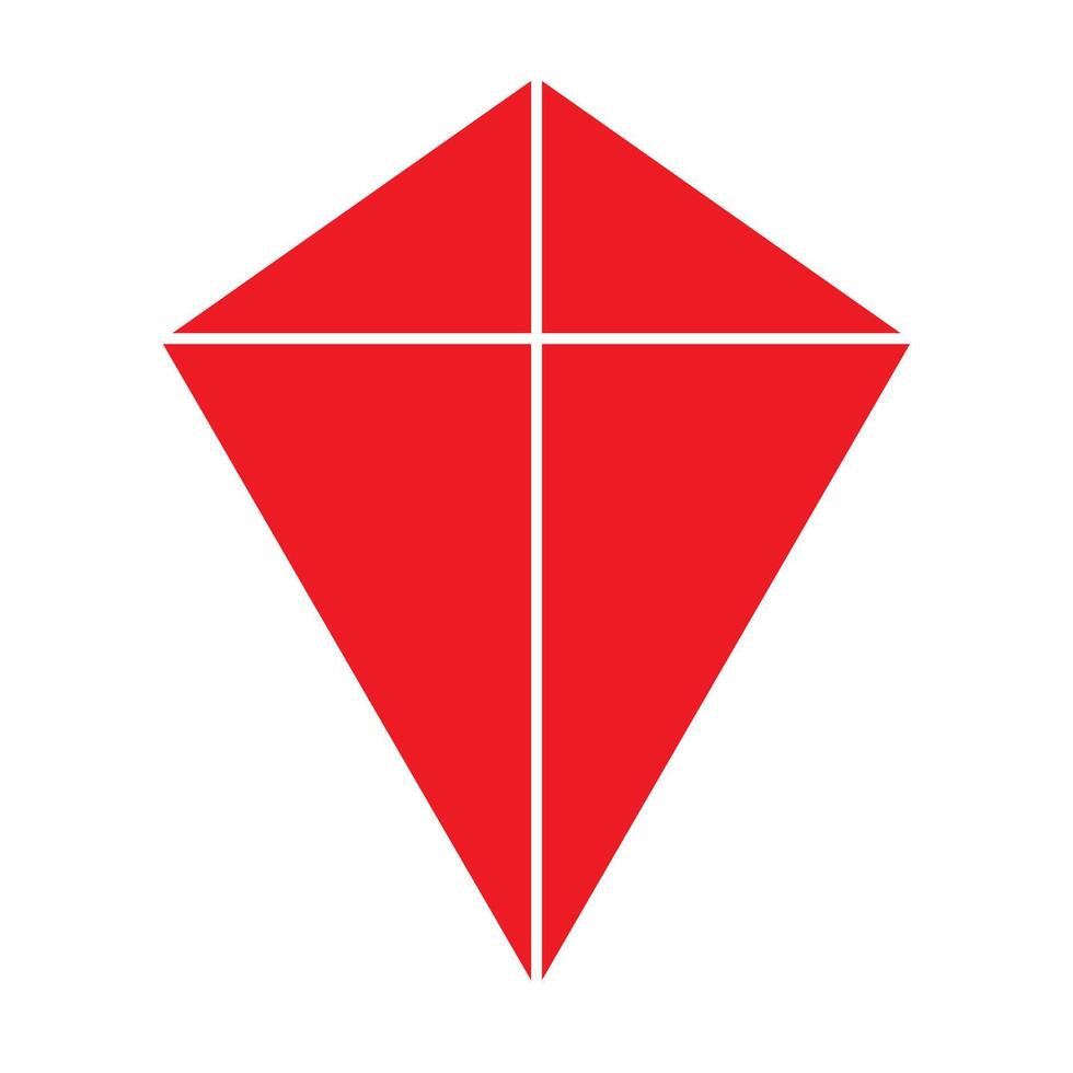 kite icon illustration design template vector
