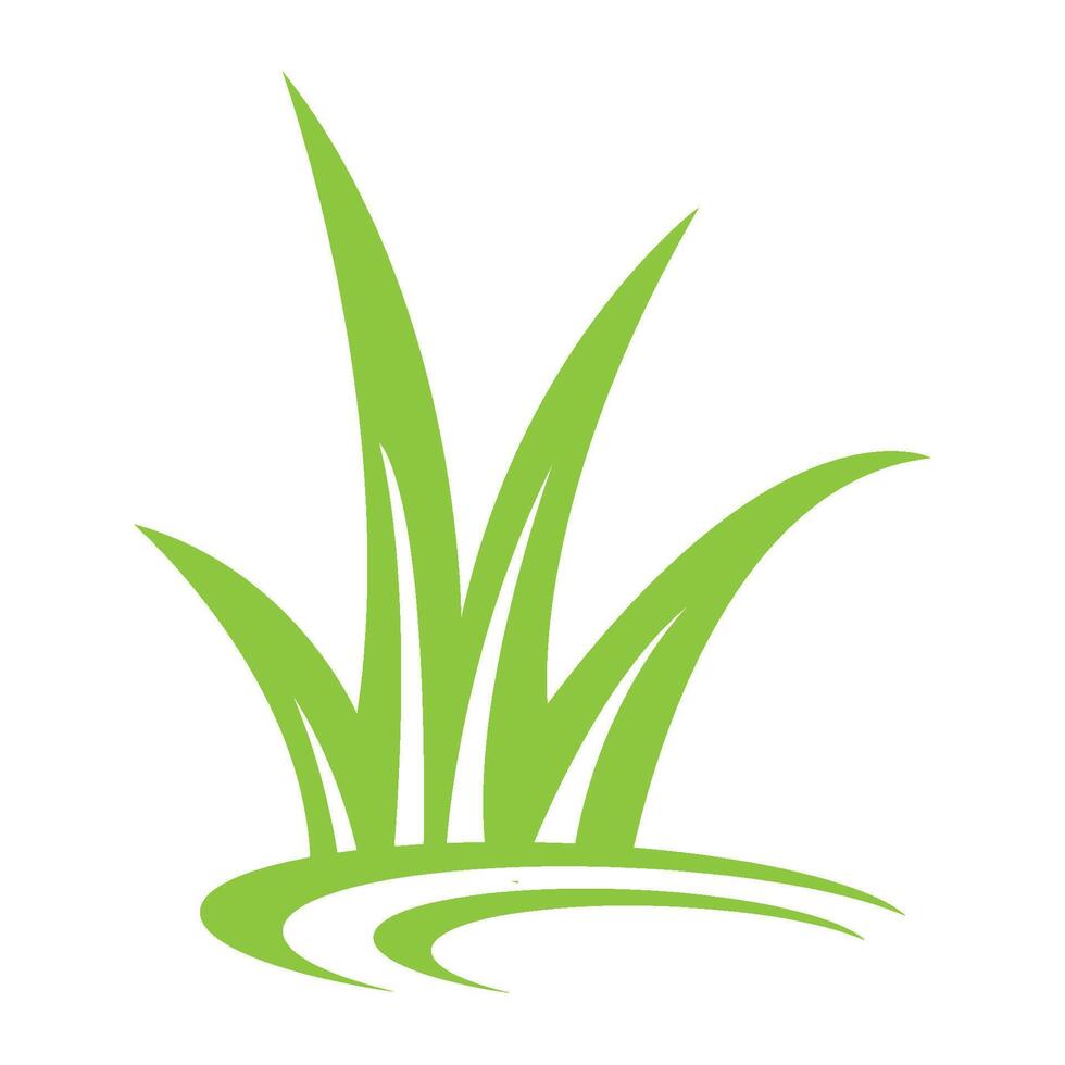 grass icon illustration design template vector