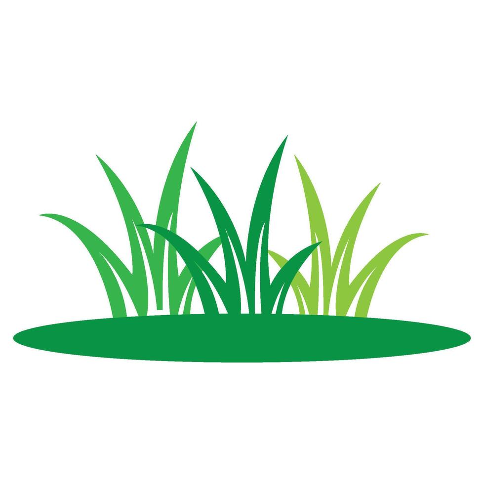 grass icon illustration design template vector