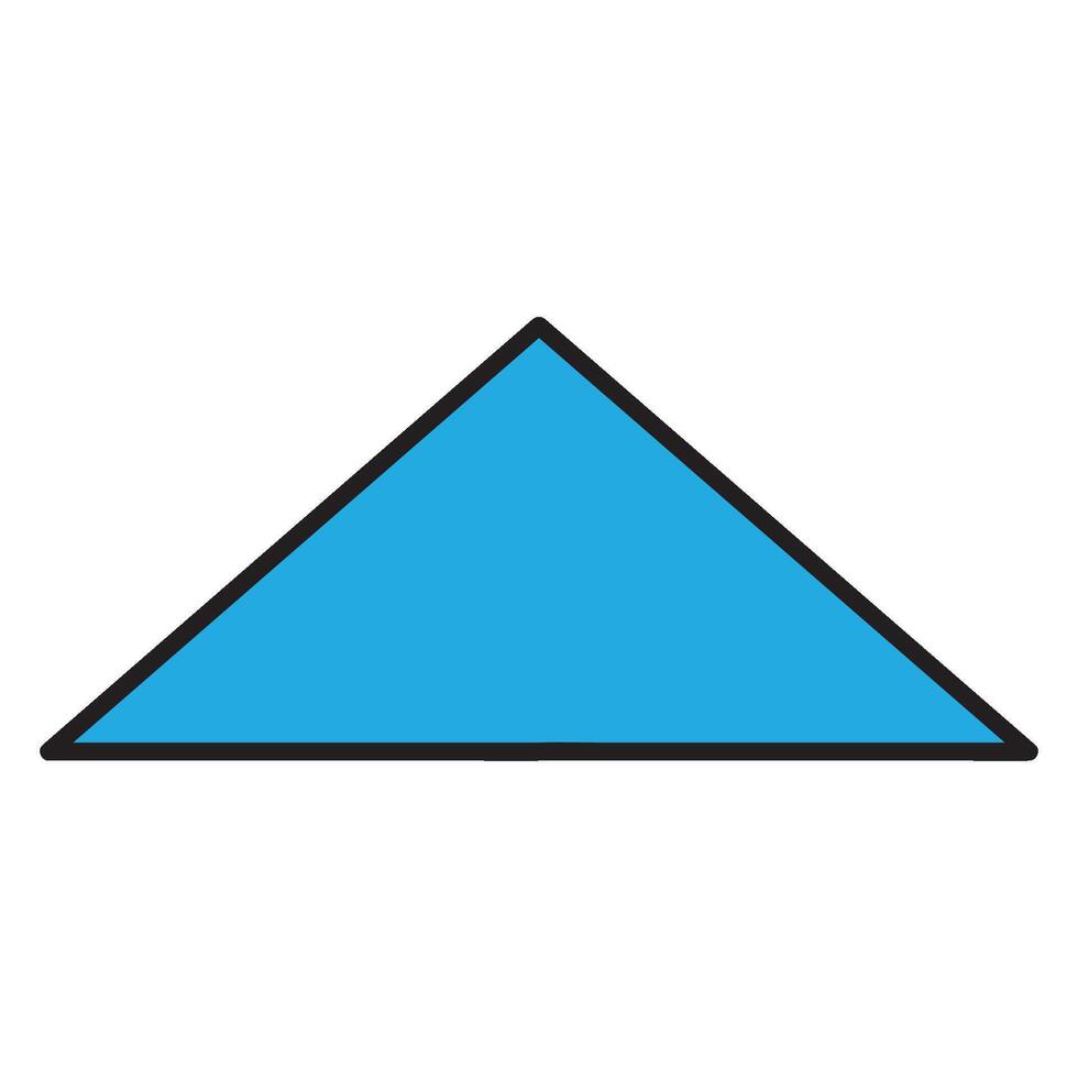 triangle icon illustration design template vector