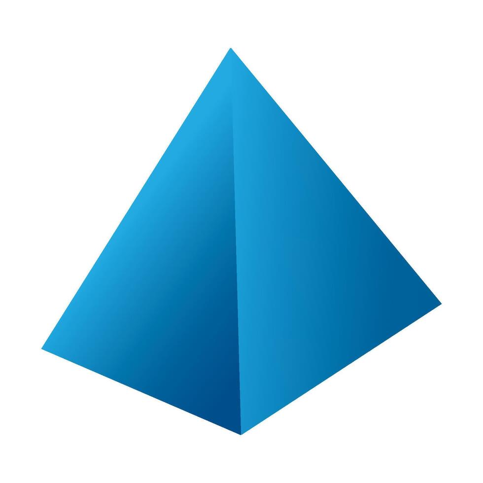 pyramid triangle icon illustration design vector