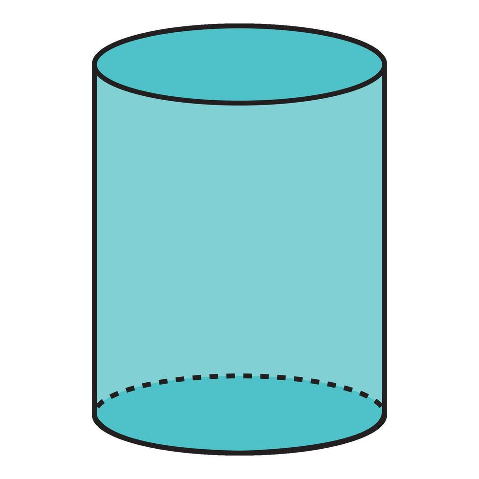cylinder tube icon illustration design template vector