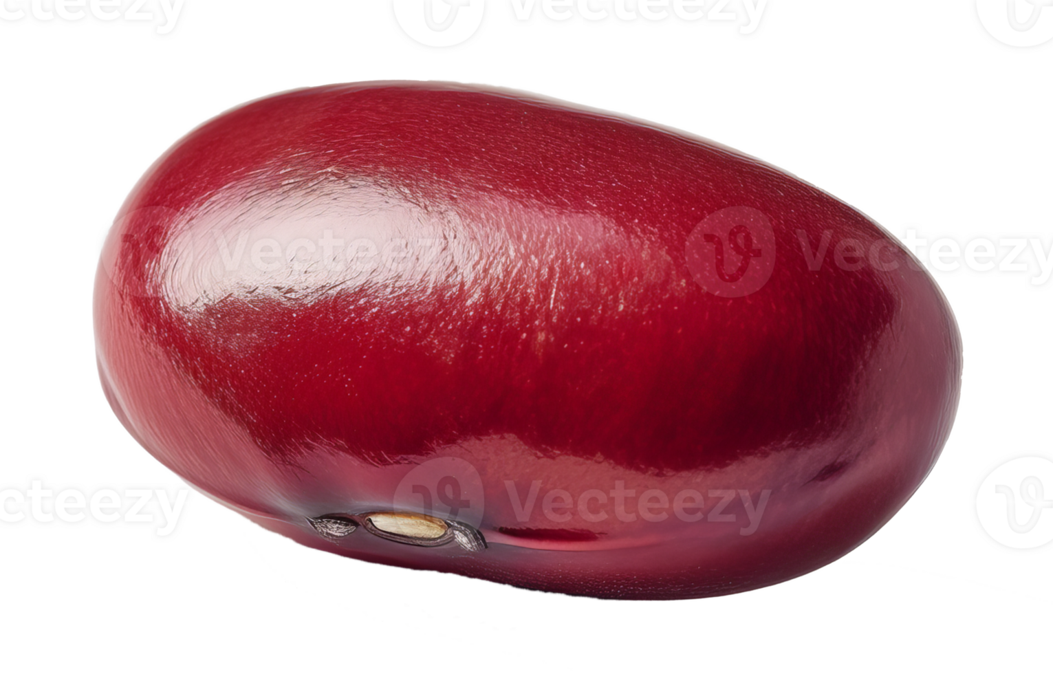 red bean isolated on transparent background png