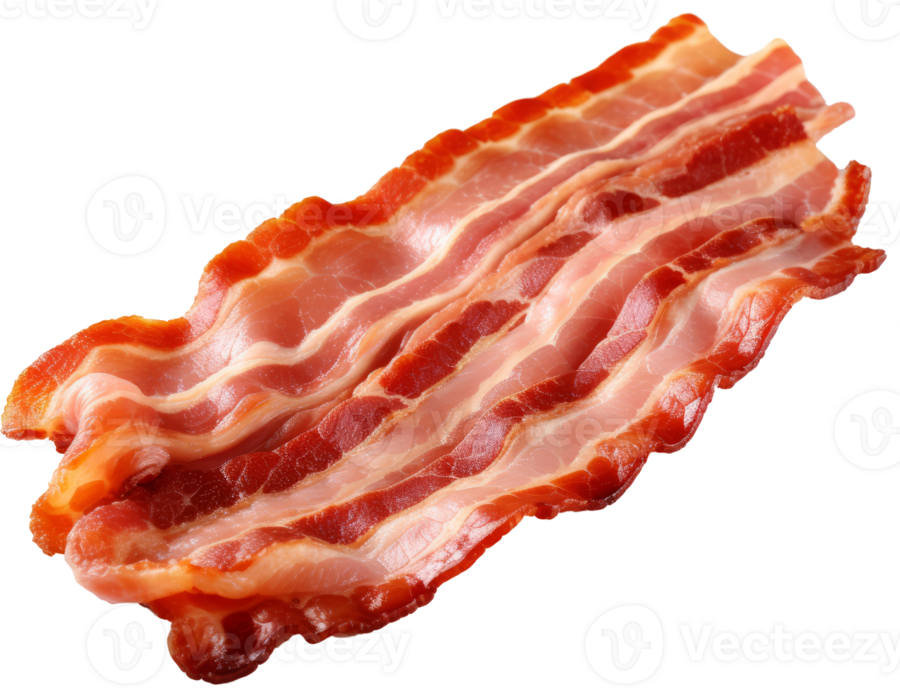 bacon isolated on transparent background png