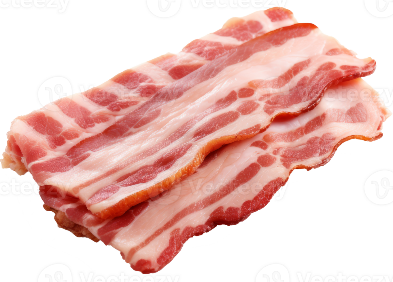 Bacon isolato su trasparente sfondo png