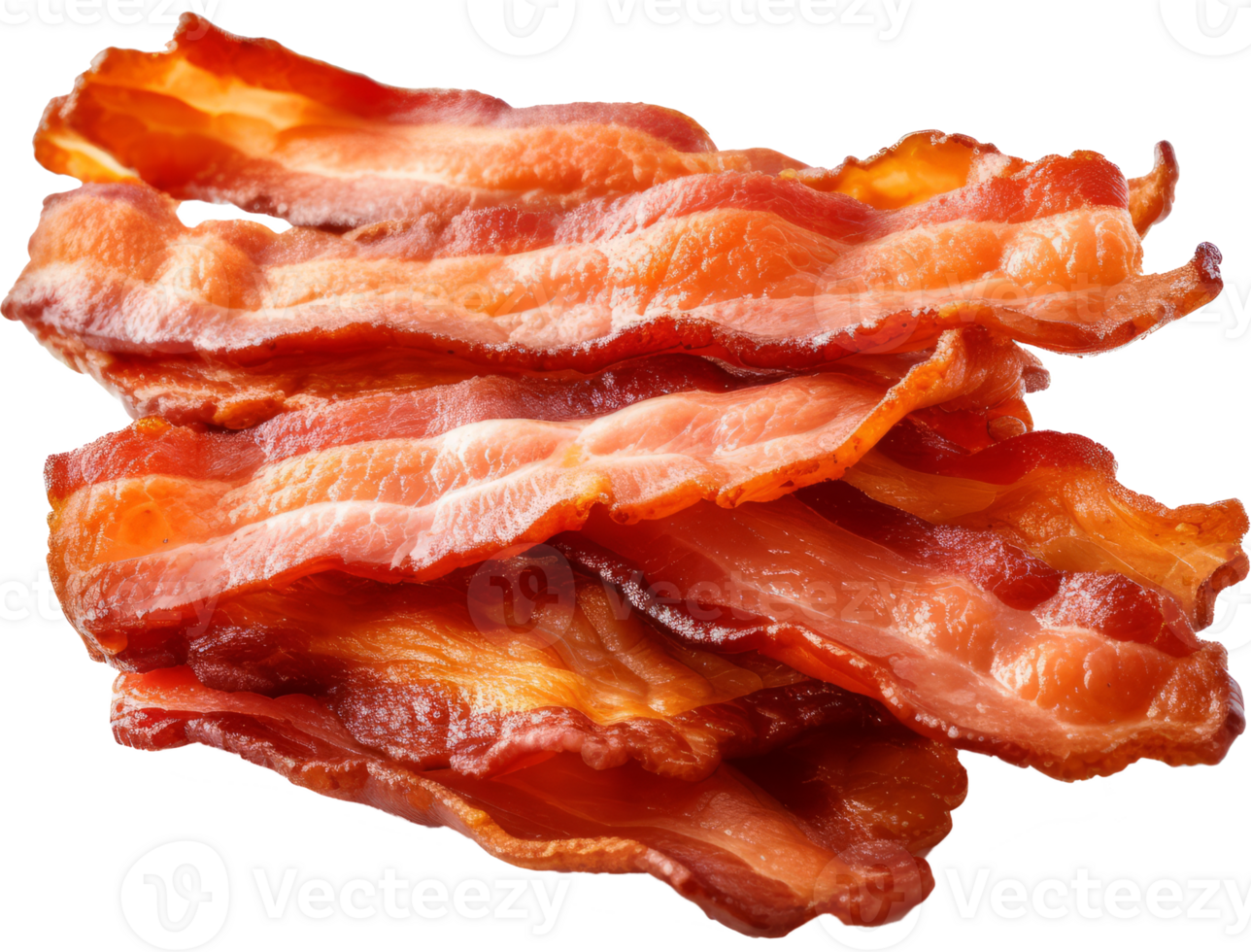bacon isolated on transparent background png