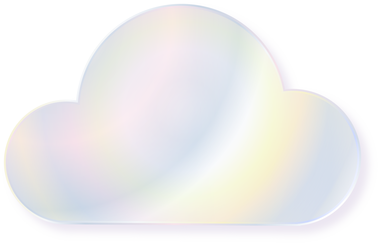 Hologram bubble speach and shape with metal foil gradient png