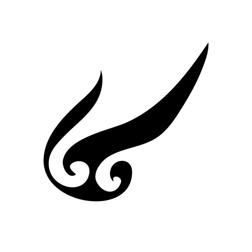 Flame decal. tribal fire symbol design. fire flame illustration. Tribal fire vinyl stickers for transportation. Burning element with curves for vehicle. y2k gothic flame stickers. vector