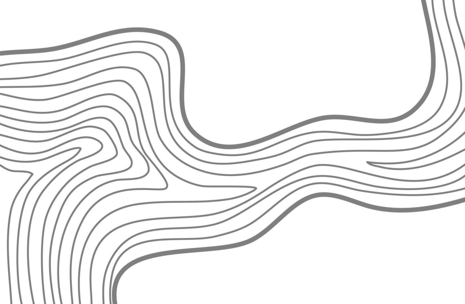 Wavy Contour background. Topographic contour background. contour lines background. Topographic map background. Abstract wavy background. vector