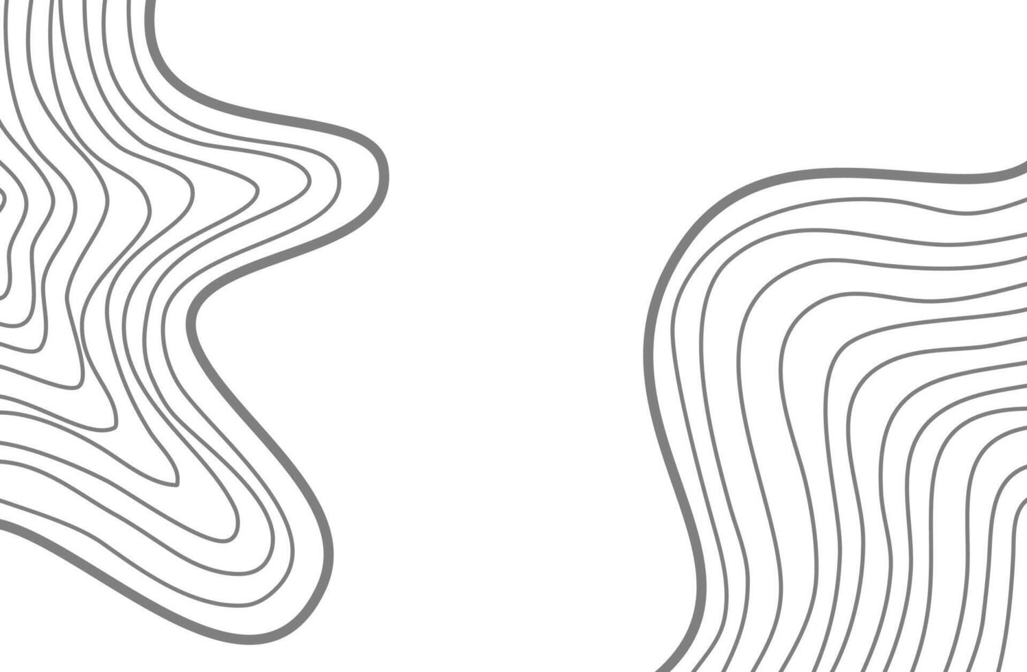 Wavy Contour background. Topographic contour background. contour lines background. Topographic map background. Abstract wavy background. vector