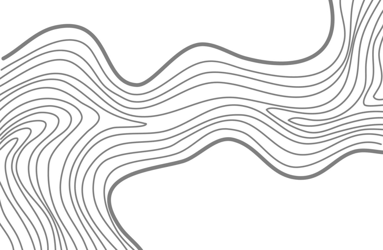 Wavy Contour background. Topographic contour background. contour lines background. Topographic map background. Abstract wavy background. vector