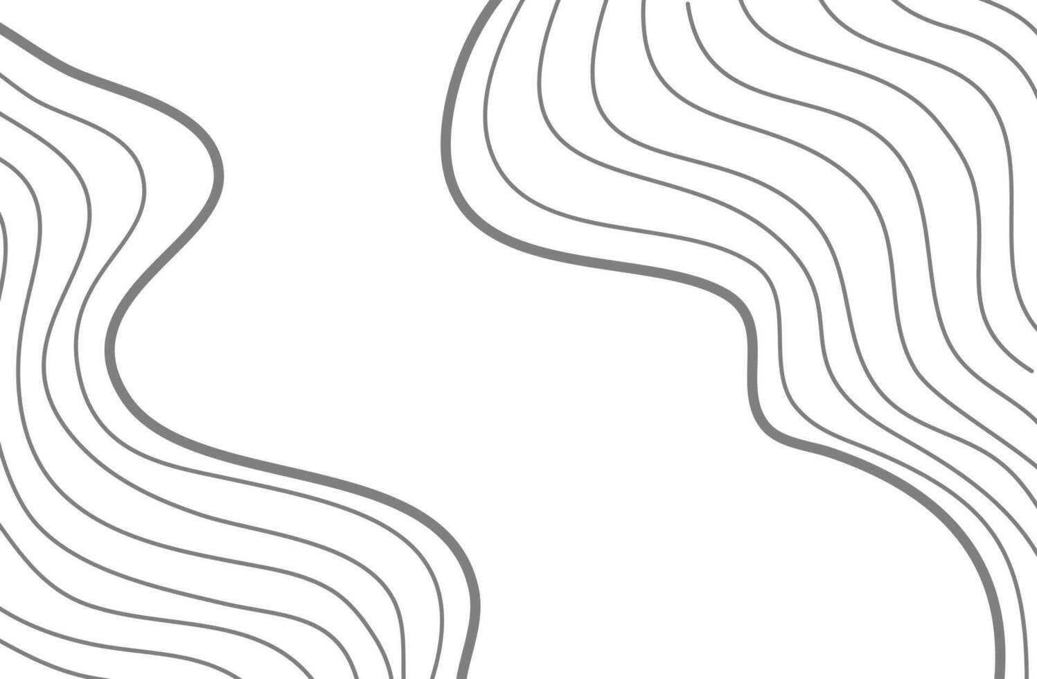 Wavy Contour background. Topographic contour background. contour lines background. Topographic map background. Abstract wavy background. vector