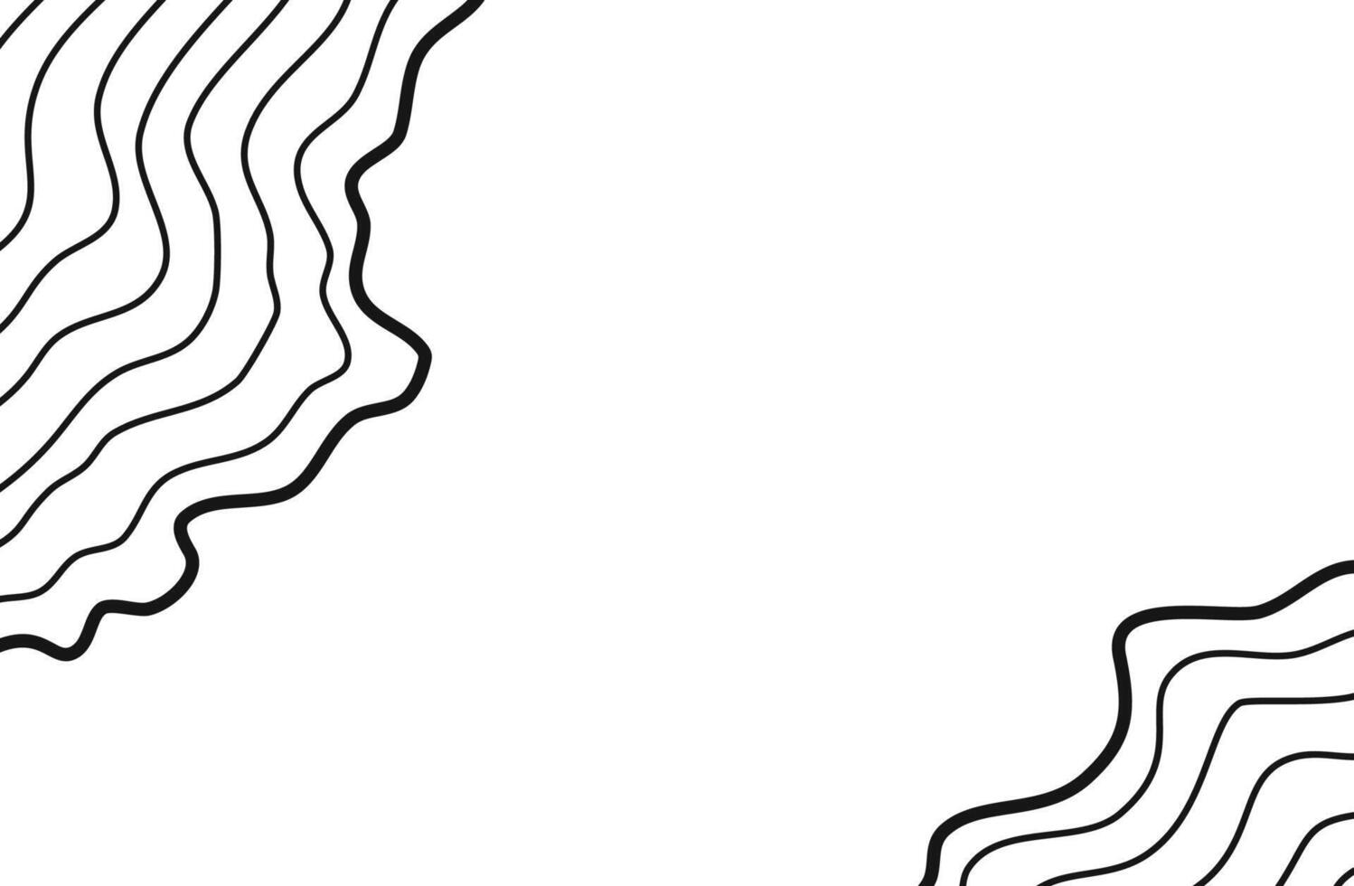 Wavy Contour background. Topographic contour background. contour lines background. Topographic map background. Abstract wavy background. vector