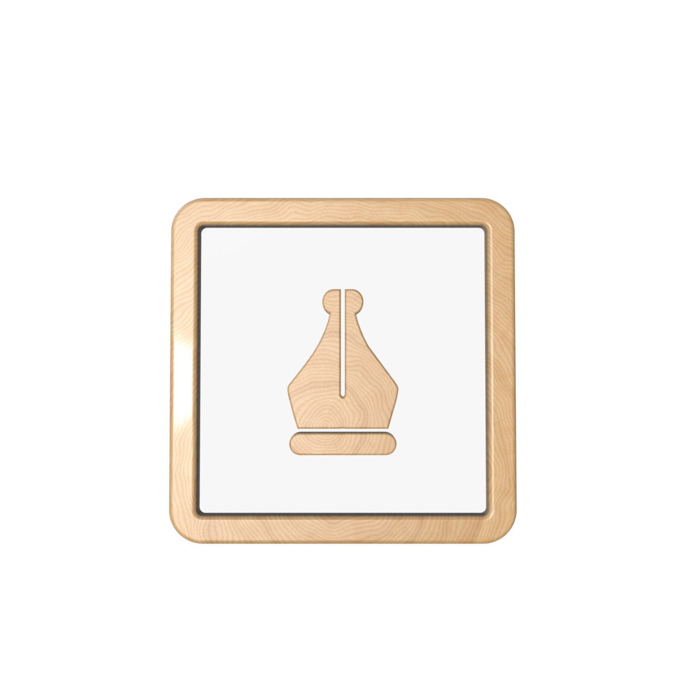 Business icon 3D render png