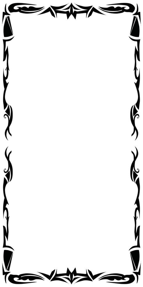 aesthetic square frames for your designs, borders, border packages vector