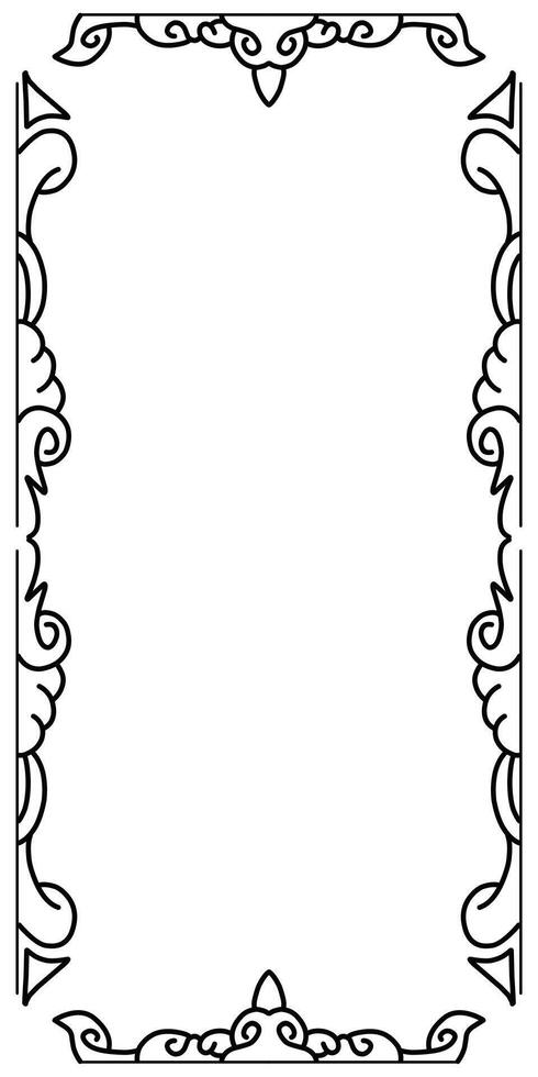 aesthetic square frames for your designs, borders, border packages vector