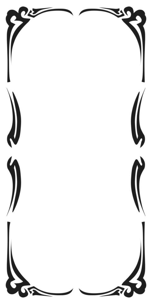 aesthetic square frames for your designs, borders, border packages vector