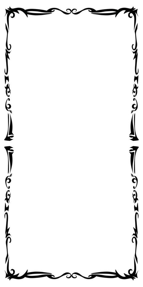 aesthetic square frames for your designs, borders, border packages vector