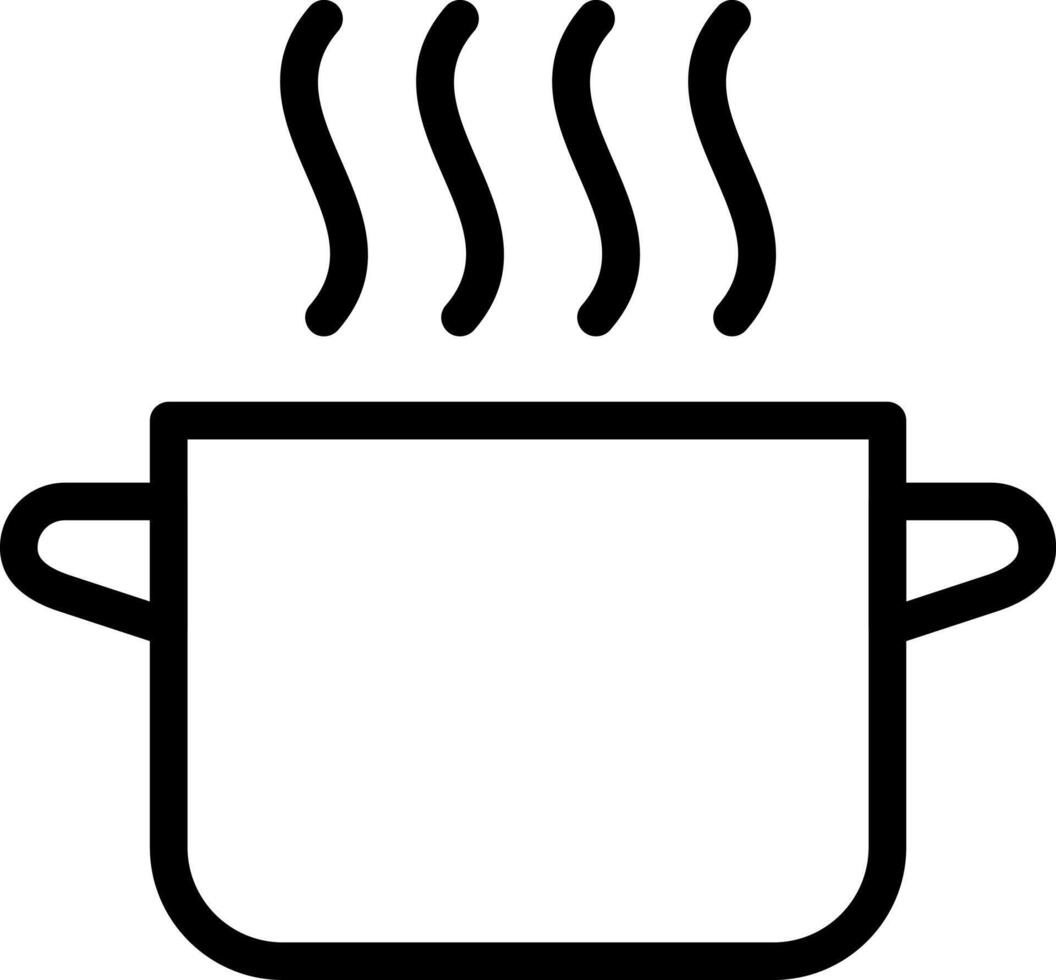 Cooking Line Icon For Your Project vector