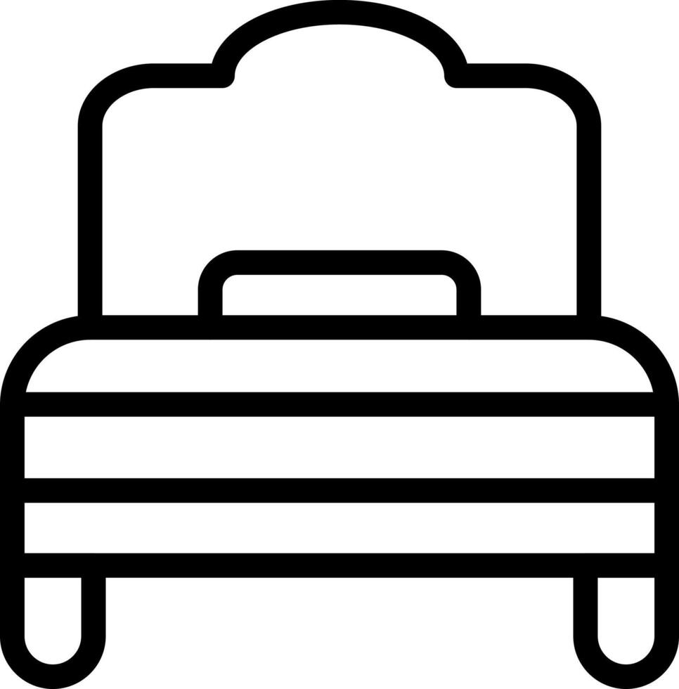 Rest Line Icon For Your Project vector