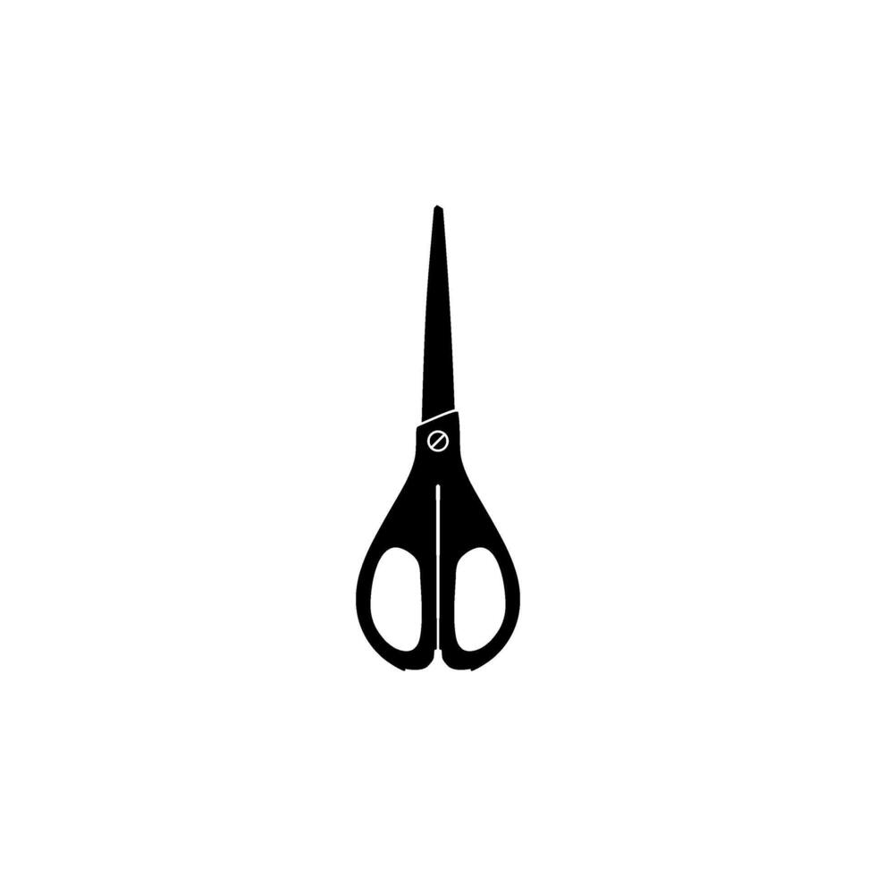 Scissors Silhouette, Flat Style, can use for Pictogram, Art Illustration, Website, Apps, Logo Type or Graphic Design Element. Illustration vector