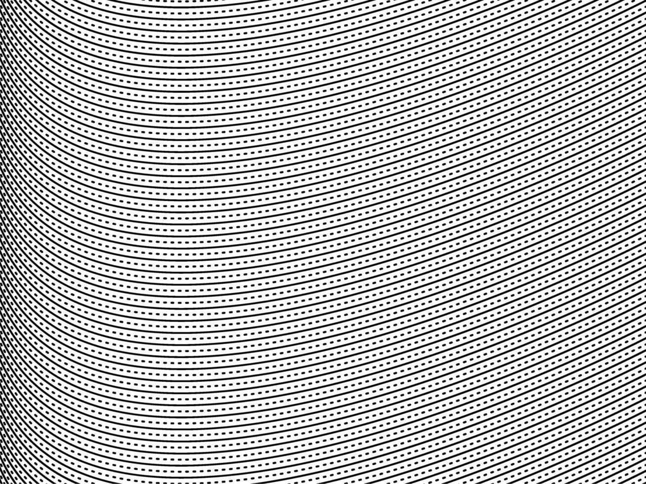 Optical Illusion Created from Artistic Lines Motifs Pattern, can use for Decoration, Background, Ornate, Fabric, Fashion, Textile, Carpet Pattern, Tile or Graphic Design Element vector