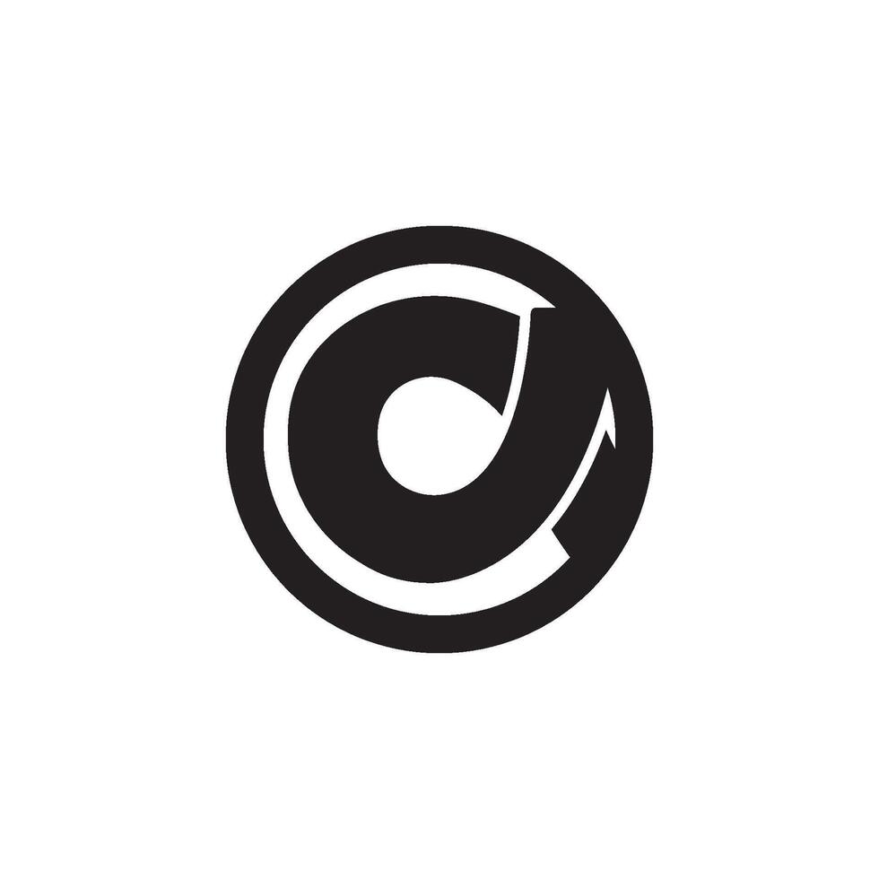 Letter A symbol logo icon, design illustration template vector