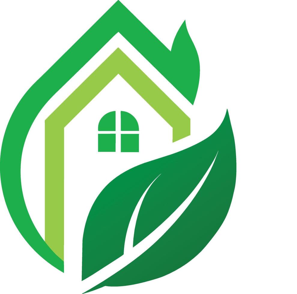 Greenhouse logo template. Vegan symbol, eco logo. Leaf and natural logo concept. vector