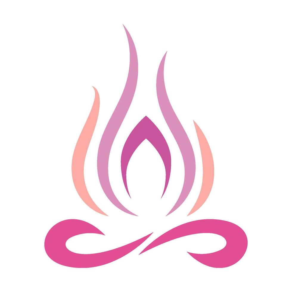 Best Yoga icon Logo design vector