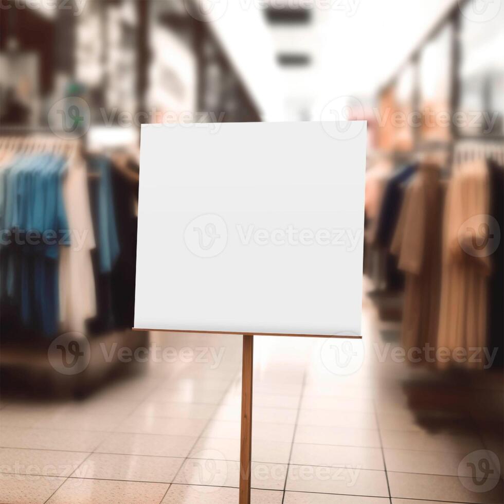 clothing store sign photo