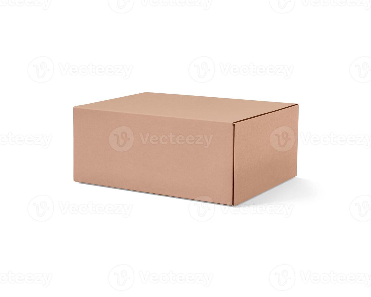 box on white background photo