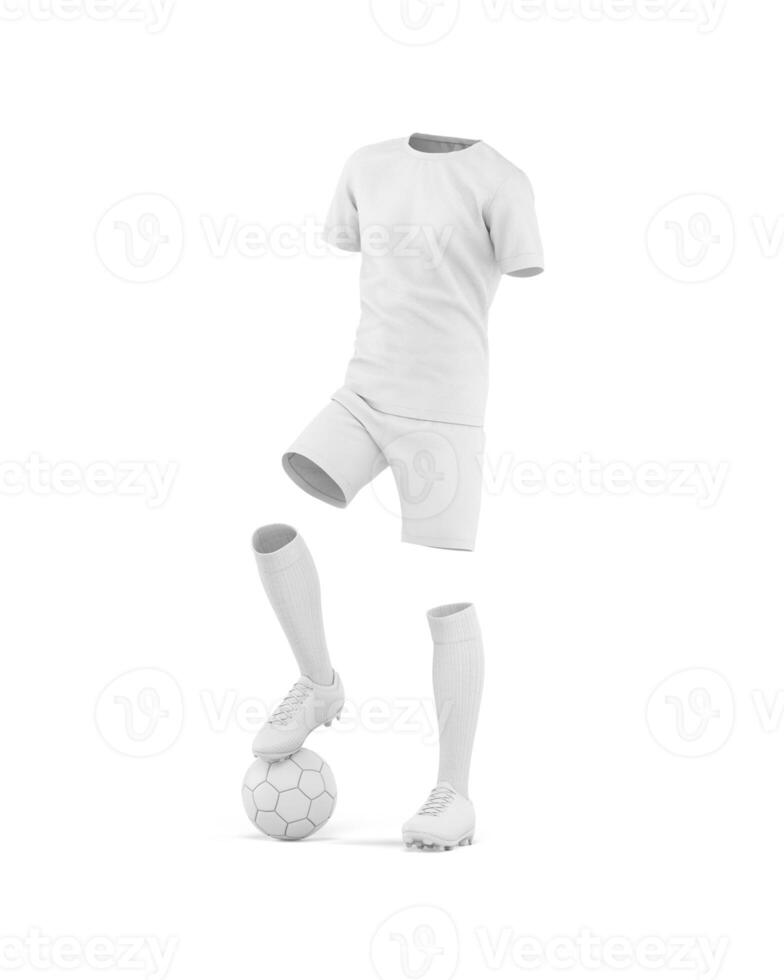 uniforme fútbol - medio lado foto