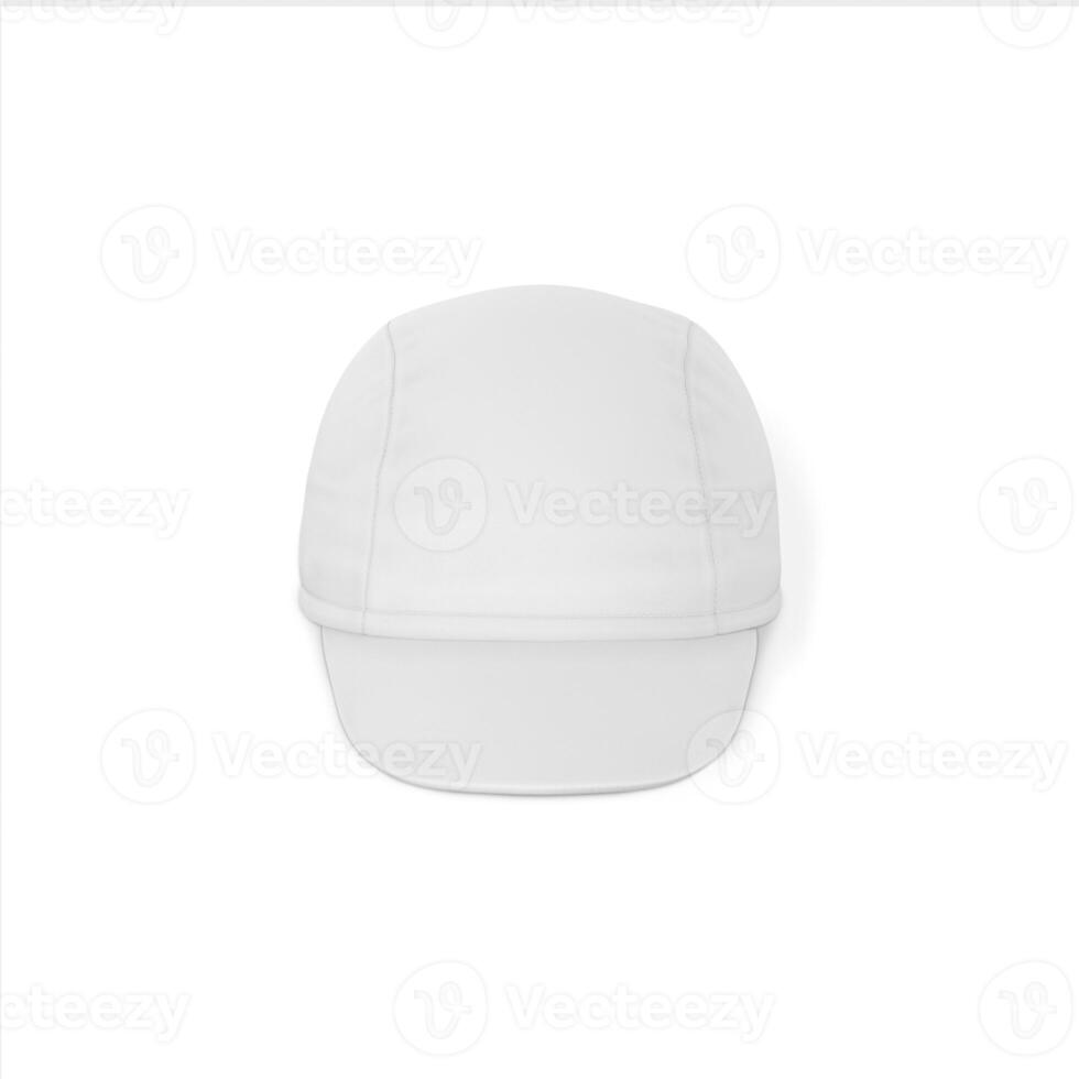 Cycling Cap on white background photo