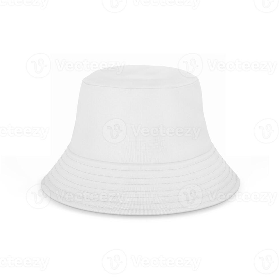 Bucket Hat on white background photo