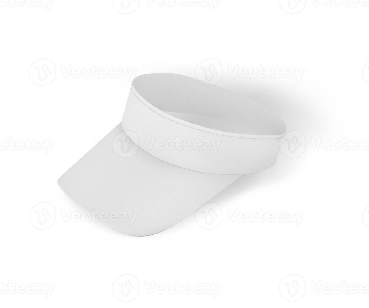 Tennis Hat on white background photo