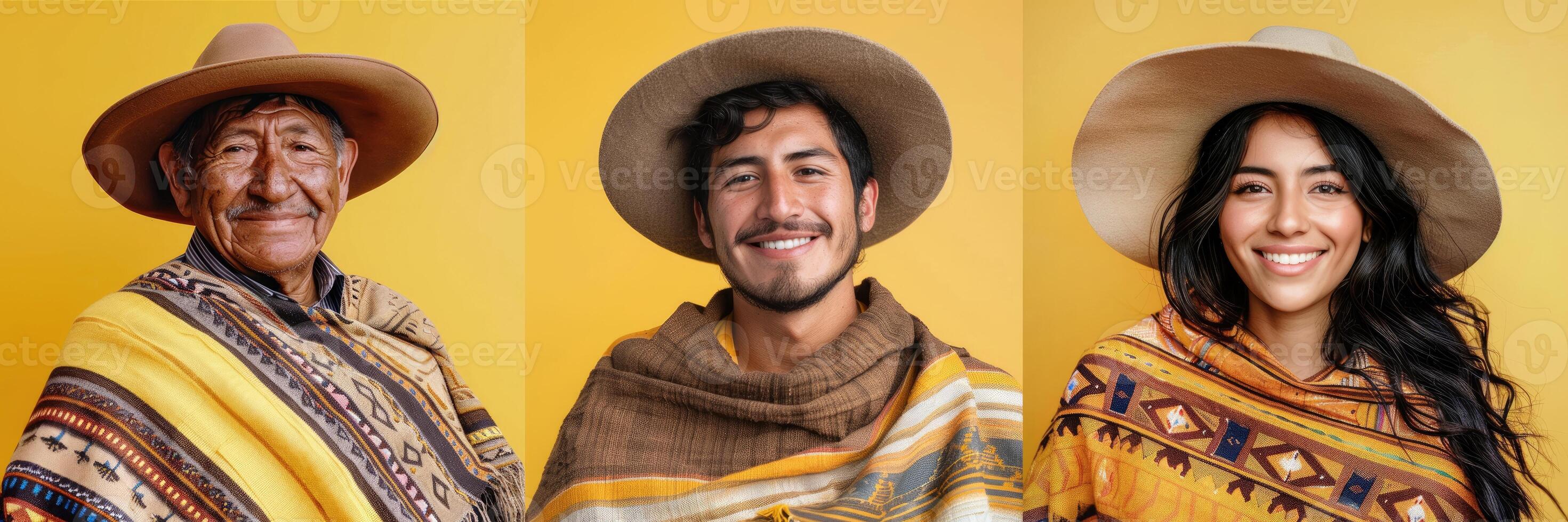 People Wearing Hats. photo