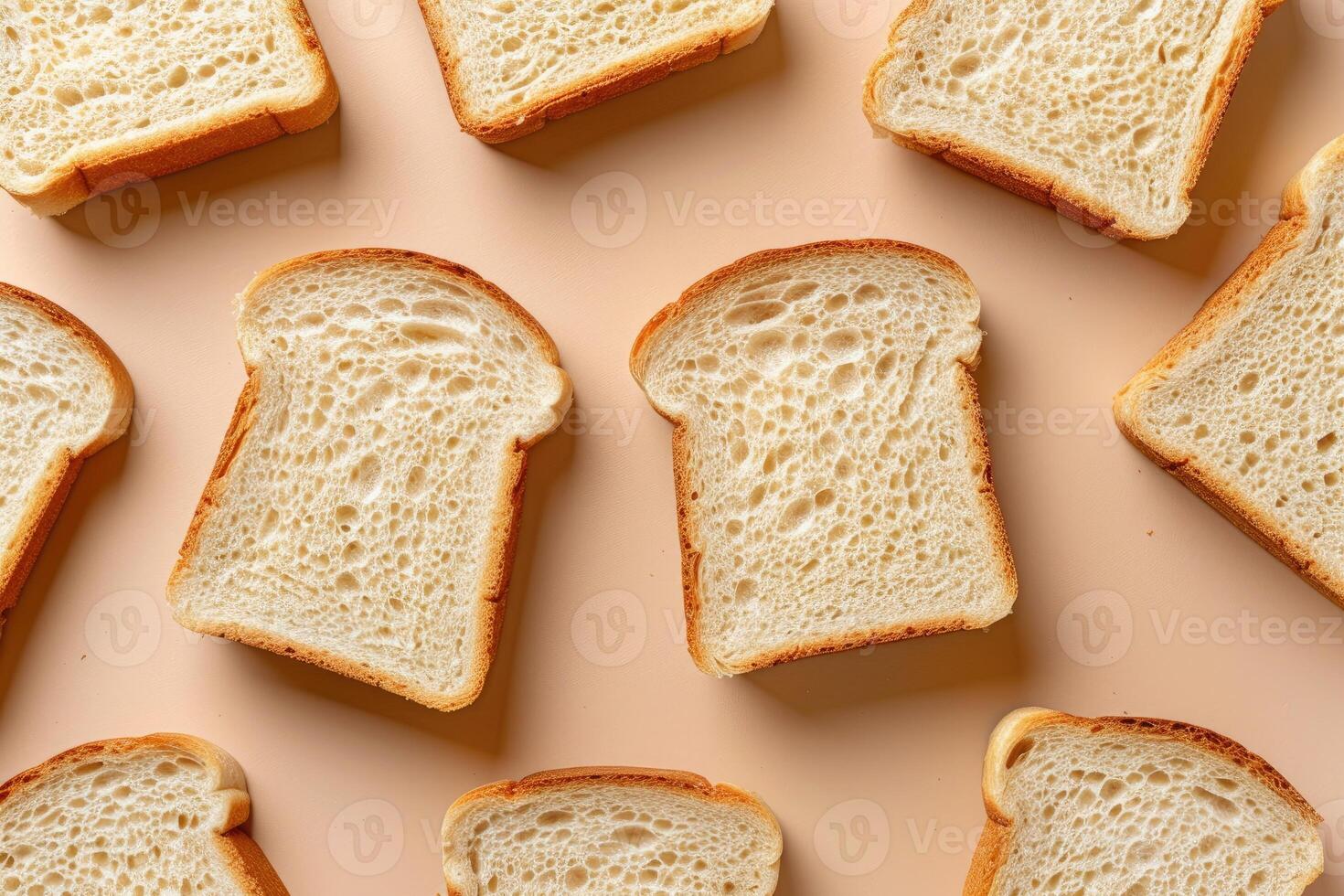 Assorted Slices of Bread on Table. photo