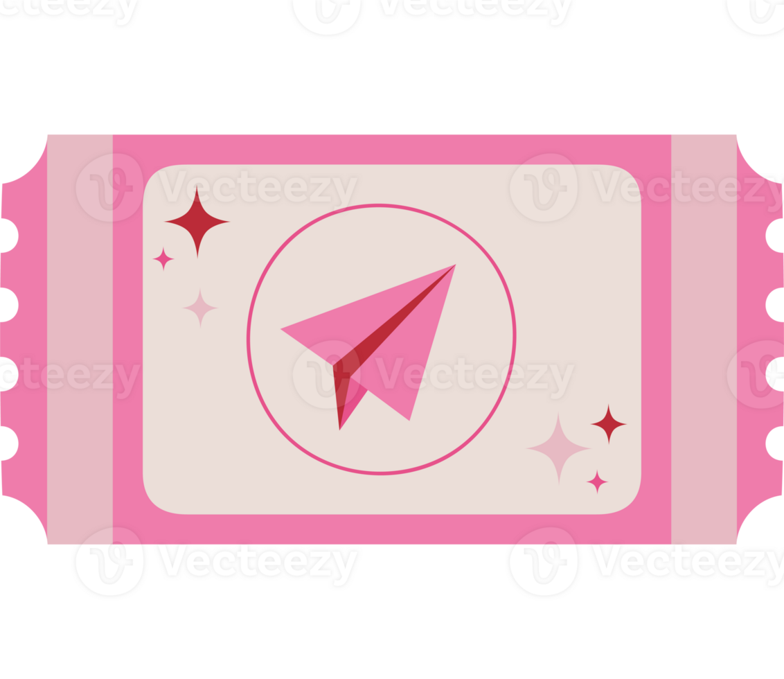 pink coupon design png