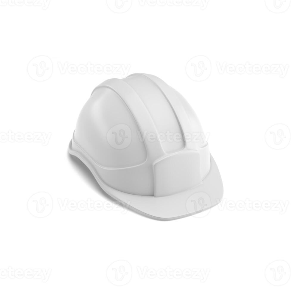Construction Helmet on white background photo