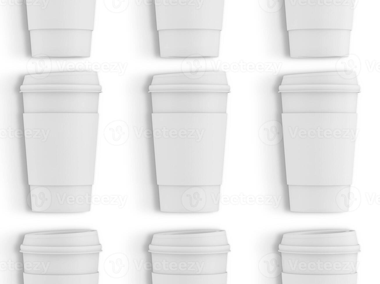 Cup Coffee Top View photo