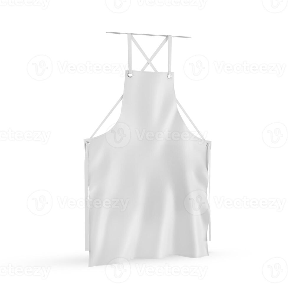 Apron on white background photo