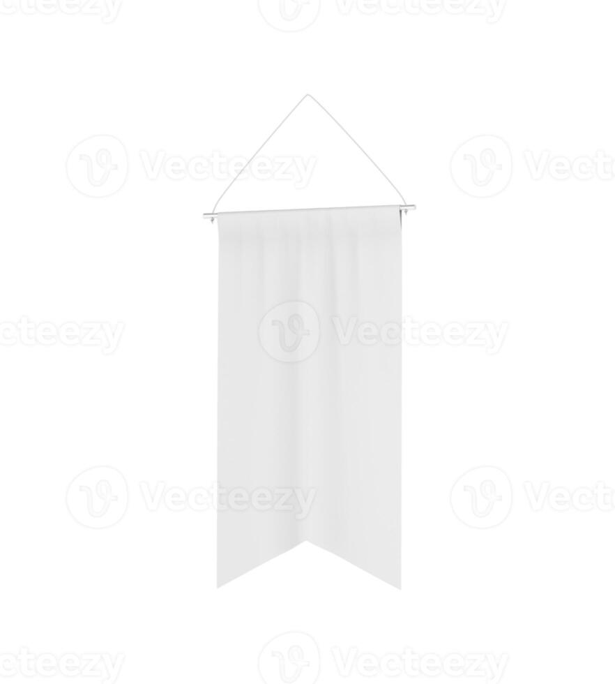 wall hanging on white background photo