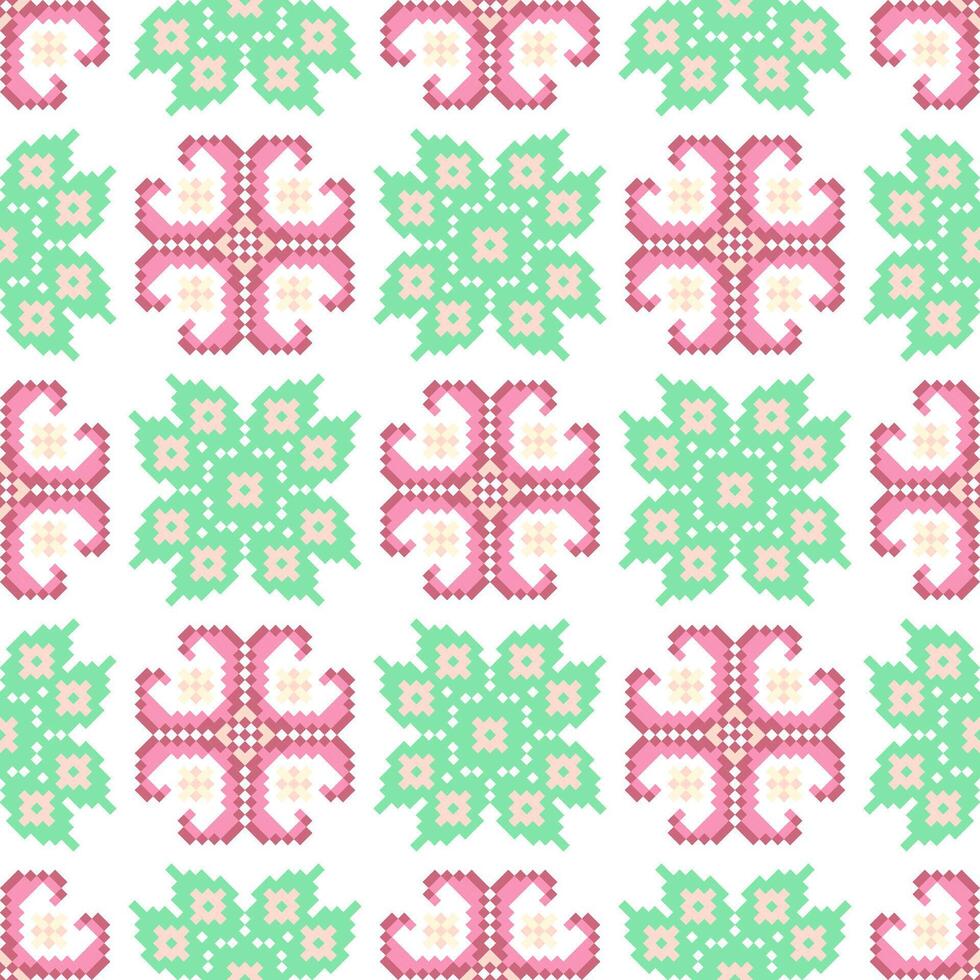 seamless pixel pattern, Love concept. Design for wrapping paper, fabric pattern, background, card, coupons, tile, banner. vector