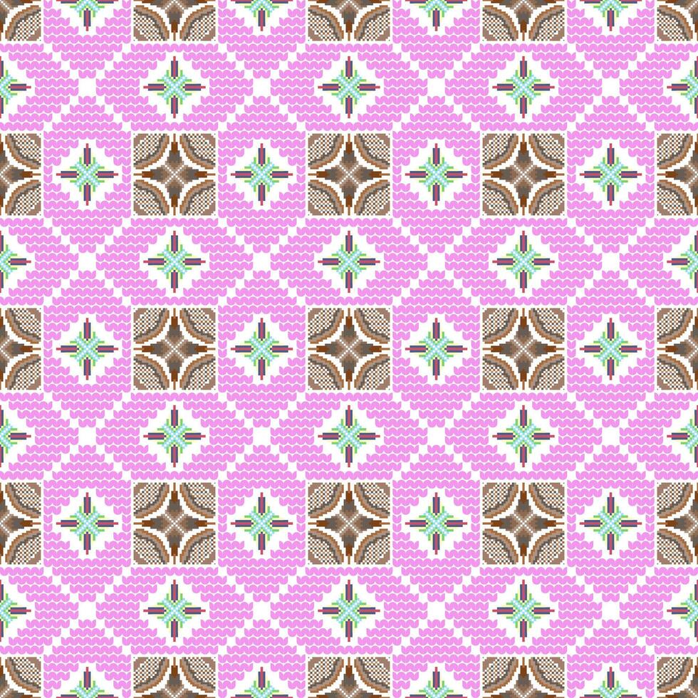 seamless pixel pattern, Love concept. Design for wrapping paper, fabric pattern, background, card, coupons, tile, banner. vector