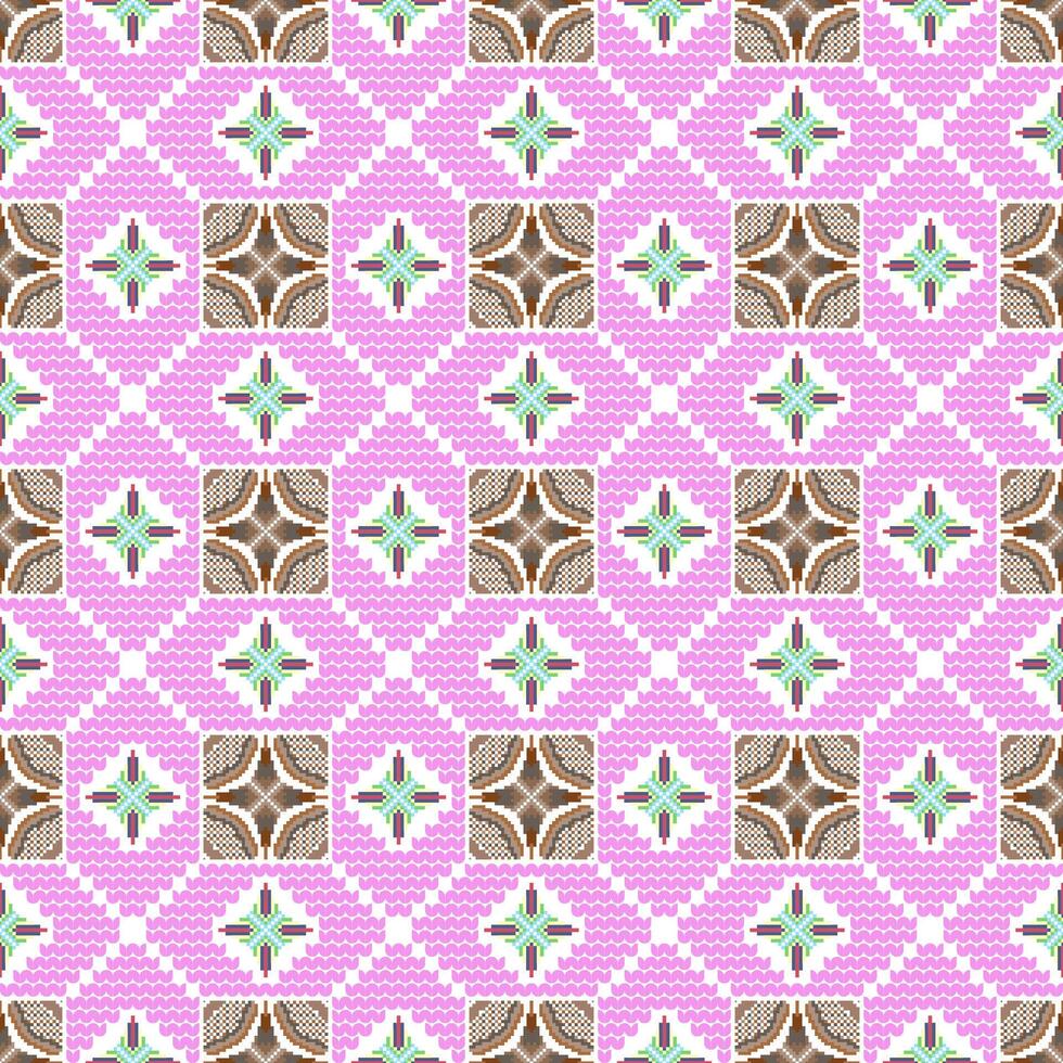 seamless pixel pattern, Love concept. Design for wrapping paper, fabric pattern, background, card, coupons, tile, banner. vector