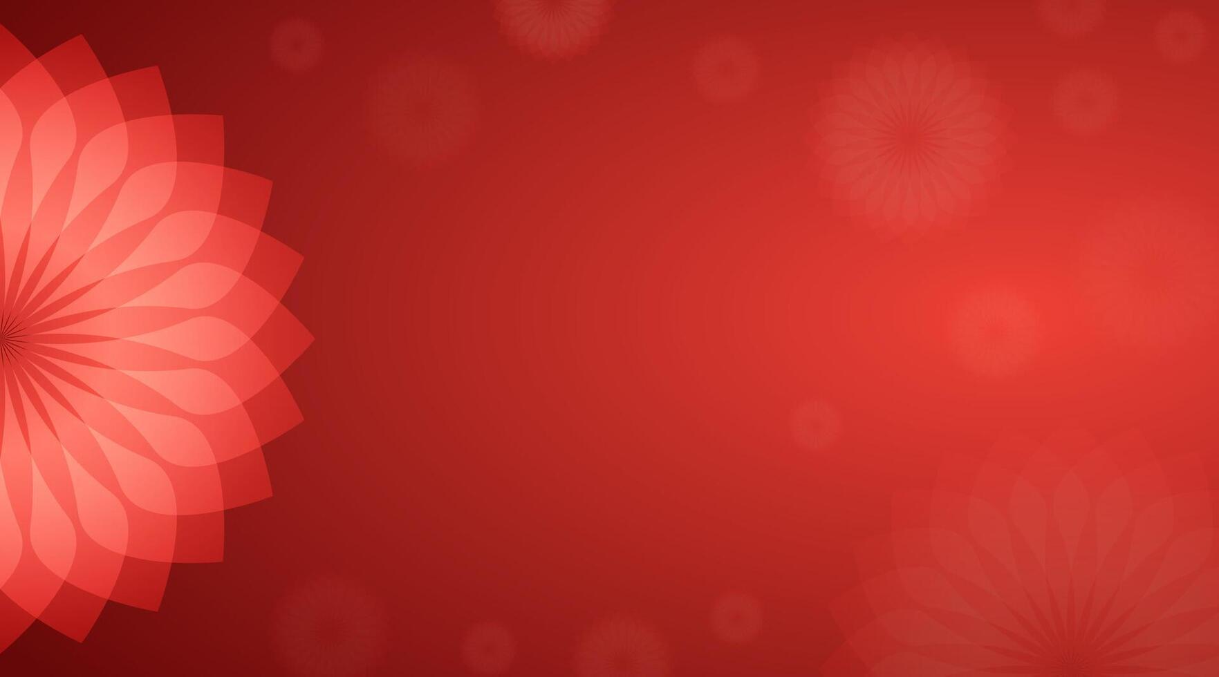 transparent flower abstract background vector