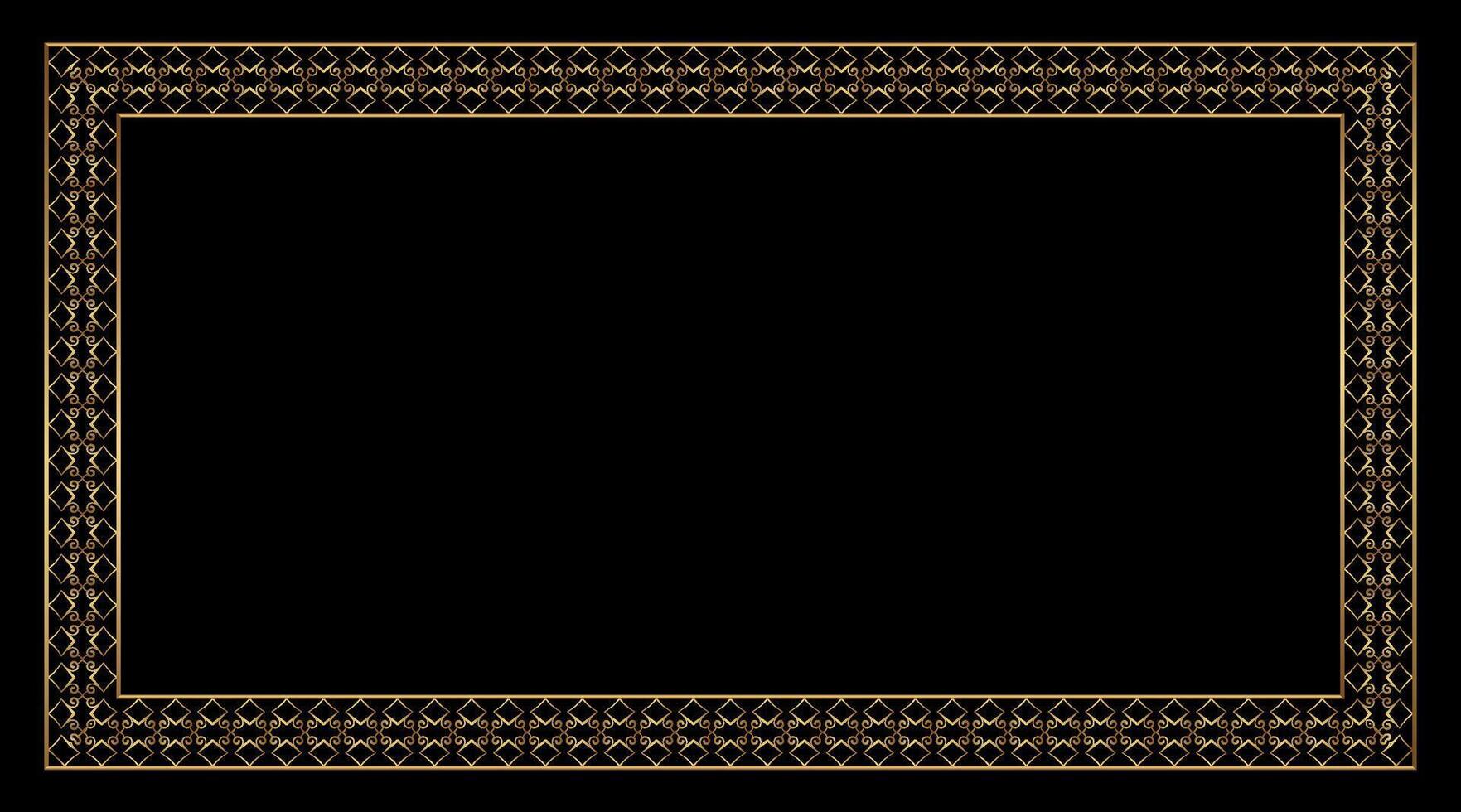 vintage frame border ornament, vetor design vector