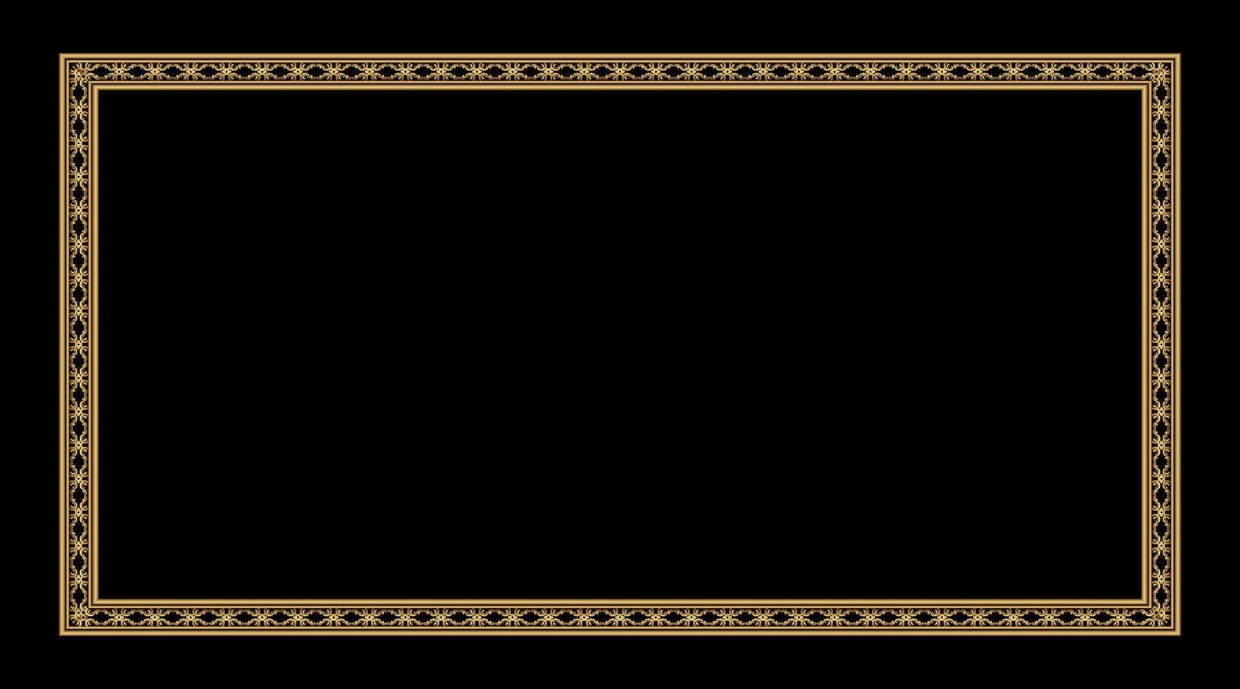 vintage frame border ornament, vetor design vector
